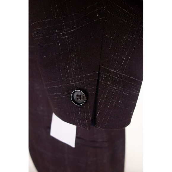 TED BAKER New Brown Checked Wool Suit Jacket $485 - Picture 6 of 11